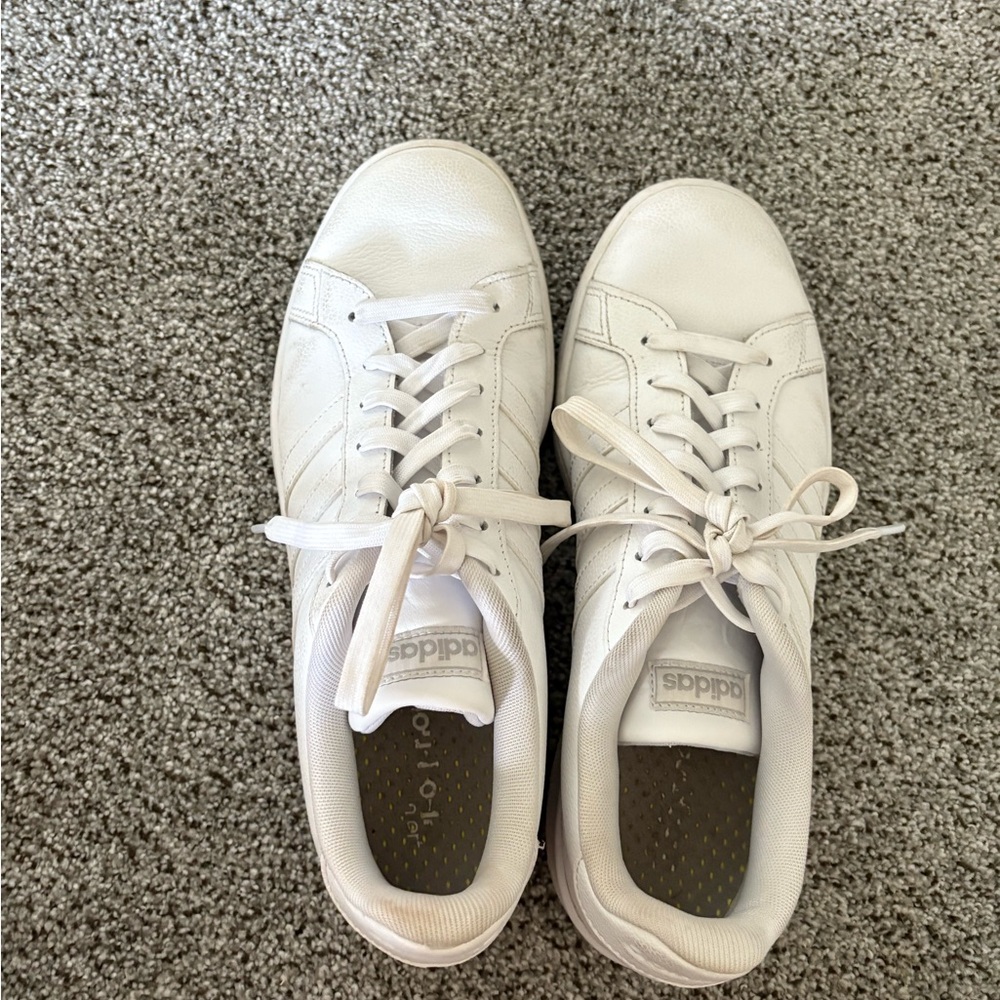adidas White Athletic Shoes